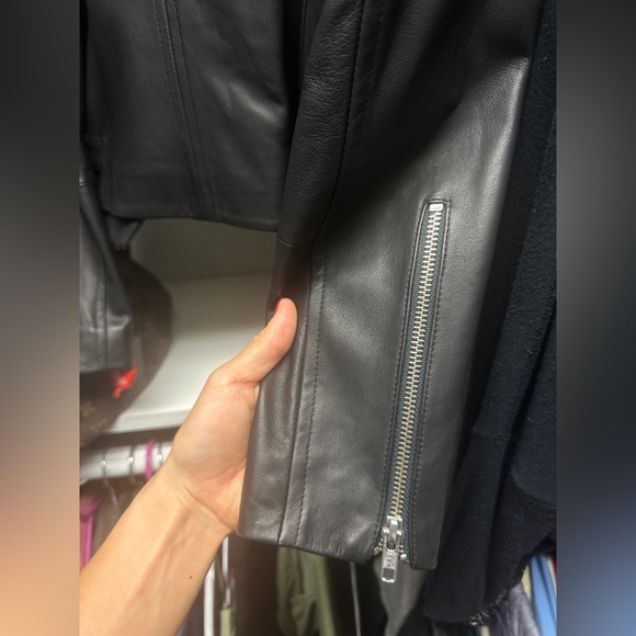 Theory leather jacket NWT - Picture 5 of 5